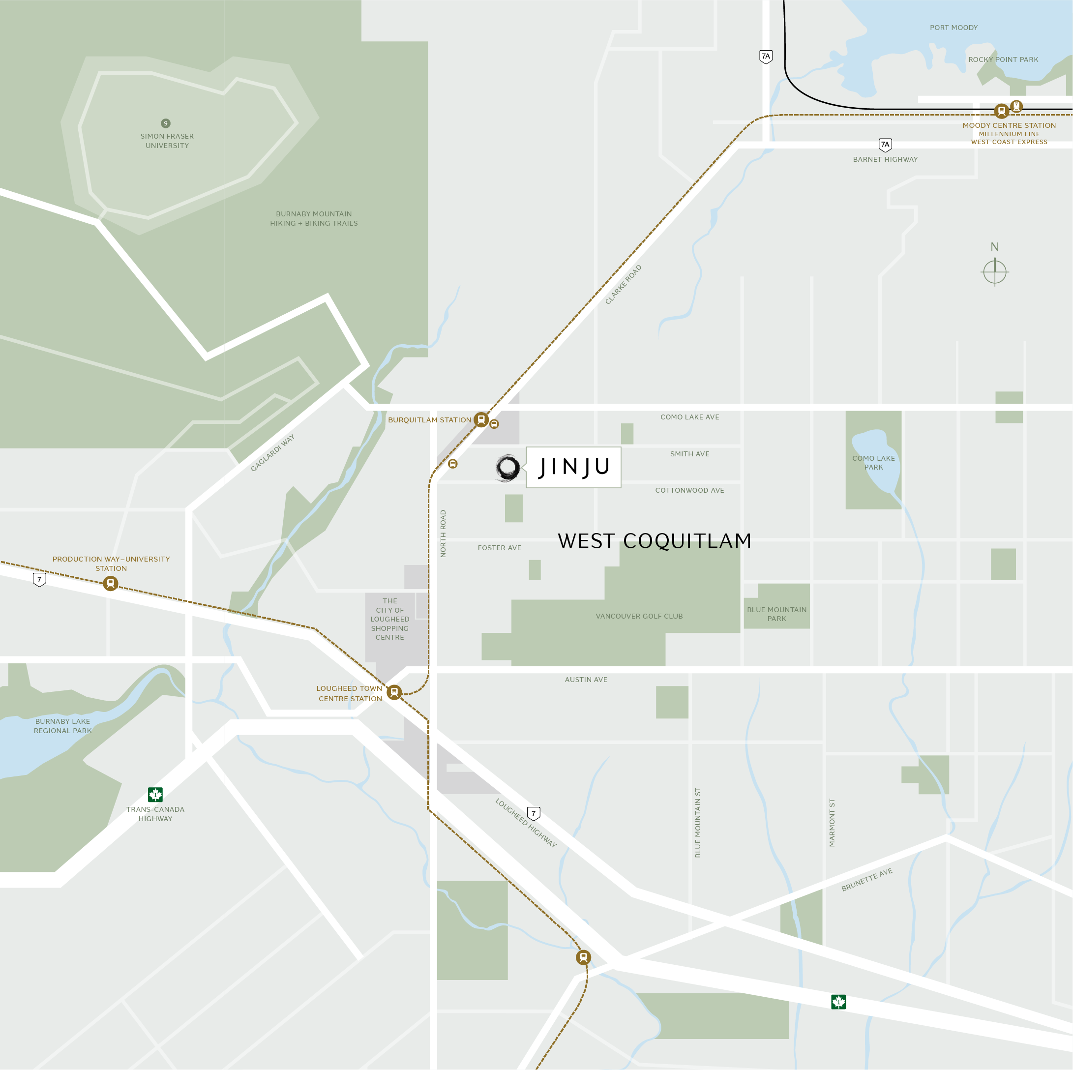 Coquitlam Community Map